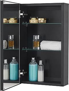 Best medicine cabinet for bathroom with mirror 24×14 recessed