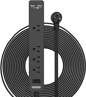 Best thin extension cord for under rug