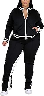 Best sweatsuit for women 2 piece plus size