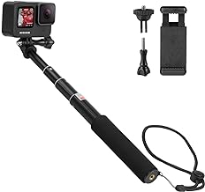 Best waterproof selfie stick for iphone and go pro