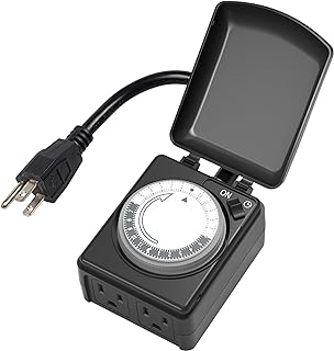 Best outdoor timer for fountain