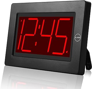 Best battery operated digital clock for living room