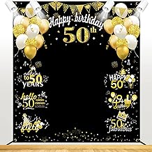 Best photo booth backdrop for 50th birthday
