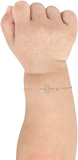 Best gold bracelet for baby girl 14k gold