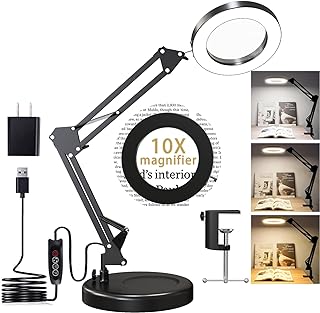 Best desk lamp with magnifier glasses