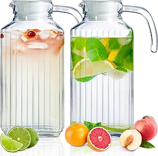 Best fridge pitcher with lid handles