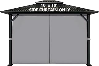 Best privacy curtain for gazebo set of 4