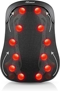 Best back massager for chair with rolling balls