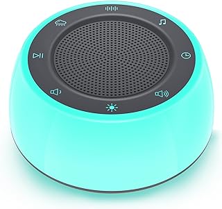 Best sound machine for kids with night light