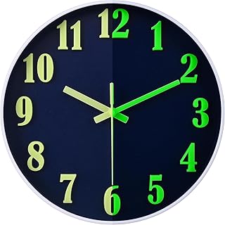 Best clock for bathroom glow in the dark